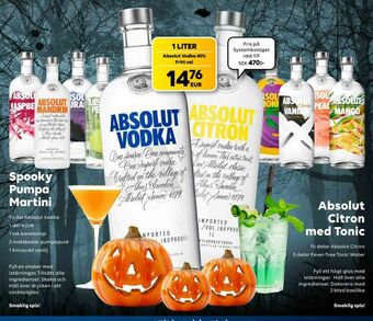 Border Shop Absolut Vodka erbjuda