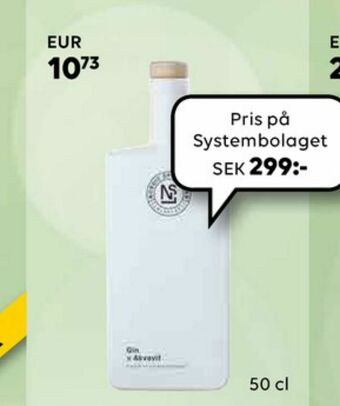 Border Shop Nordic Spirits Lab Gin erbjuda