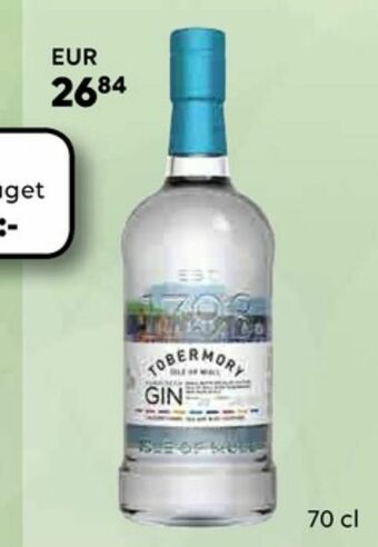 Border Shop Tobermory Gin erbjuda