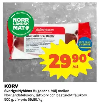Coop KORV erbjuda