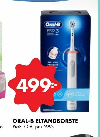 ÖoB Oral-b eltandborste erbjuda