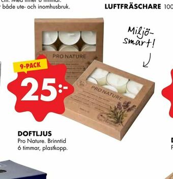 ÖoB Doftljus erbjuda