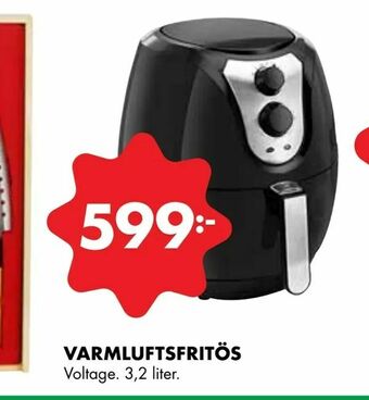 ÖoB Varmluftsfritös erbjuda