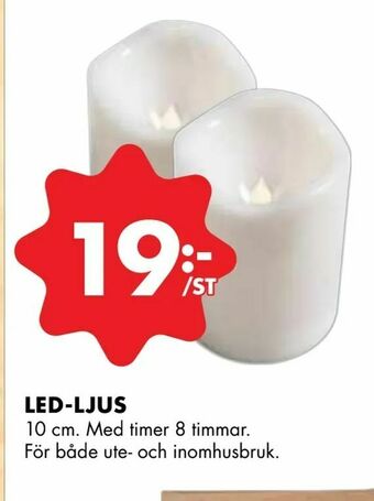ÖoB Led-ljus erbjuda