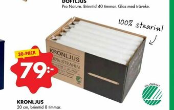 ÖoB Kronljus erbjuda