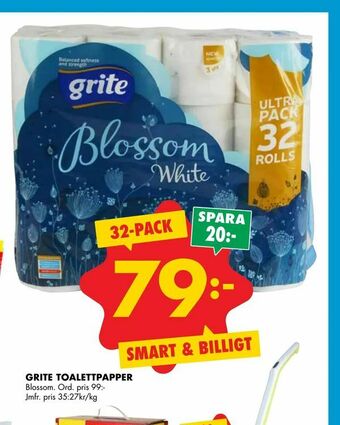 ÖoB Grite toalettpapper erbjuda