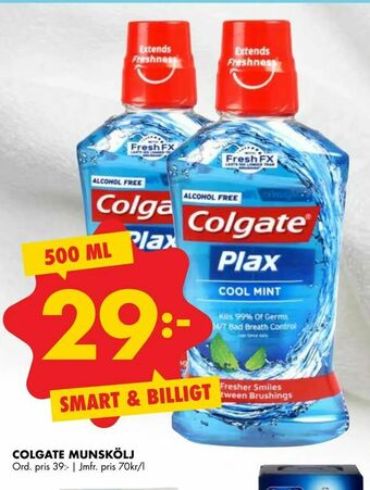 ÖoB Colgate munskölj erbjuda