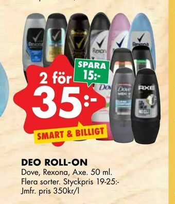 ÖoB Deo roll-on erbjuda