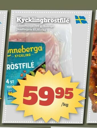 Bonum Matmarknad Kycklingbröstfilé erbjuda