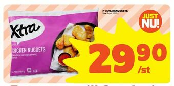 Coop Extra Kycklingnuggets erbjuda