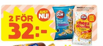 Coop Extra Snacks erbjuda