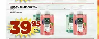 Din Mat Ekologisk handtvål erbjuda