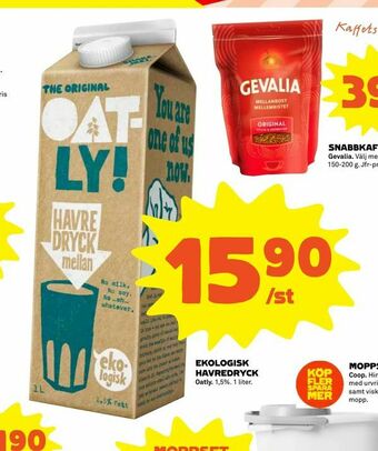 Coop Extra Ekologisk havredryck erbjuda