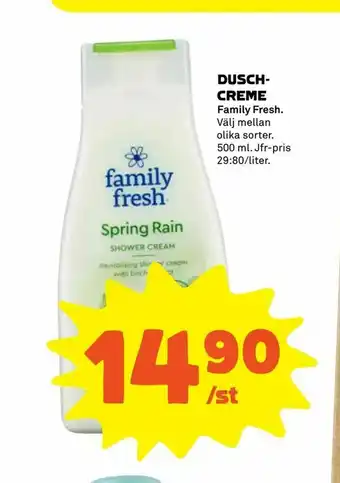 Duschcreme