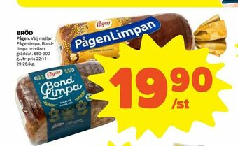 Coop Extra Bröd erbjuda