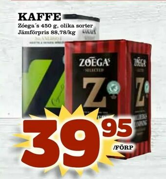 Din Mat Kaffe erbjuda