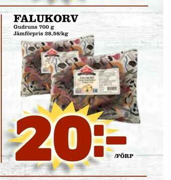 Din Mat Falukorv erbjuda