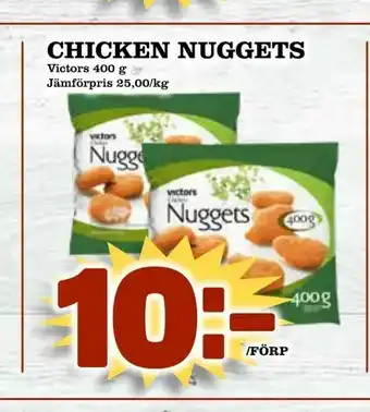 Din Mat Chicken nuggets erbjuda