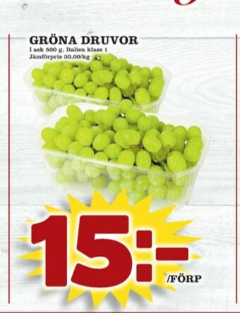 Matdax Vindruvor erbjuda
