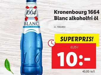 Kronenbourg 1664 Blanc Alkoholfri öl 0.25 l