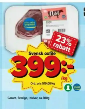 Östenssons Garant Oxfilé erbjuda