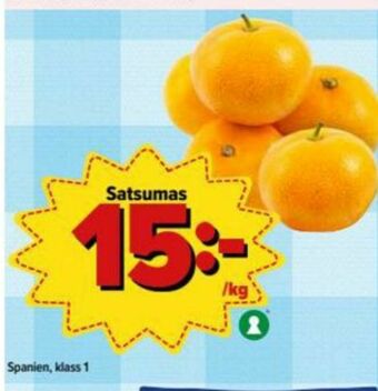 Östenssons Satsumas erbjuda