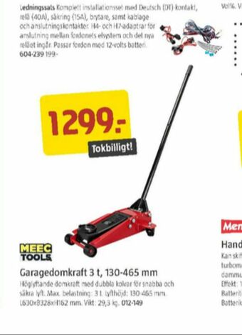 Jula Meec Tools Domkraft erbjuda