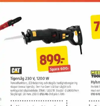 Jula Cat Tigersåg erbjuda