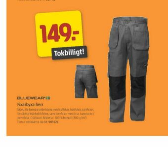 Jula Bluewear Arbetsbyxor erbjuda