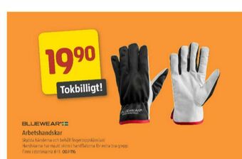 Jula Bluewear Arbetshandskar erbjuda
