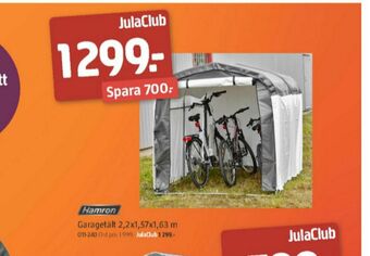 Jula Hamron Garagetält erbjuda