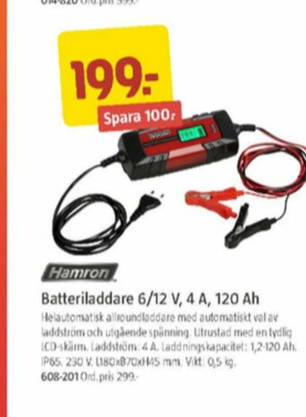 Hamron Laddare för bil