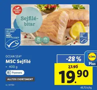 Lidl Ocean Sea MSC Sejfilé 400 g erbjuda