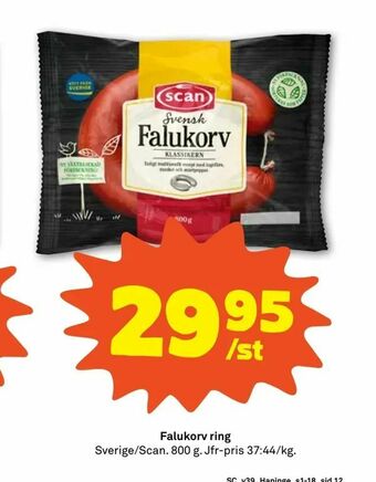 Coop Forum Falukorv ring erbjuda
