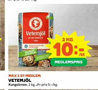 Coop Daglivs Vetemjöl erbjuda