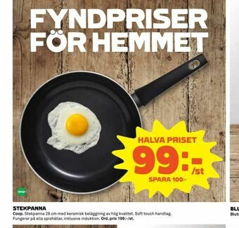 Coop Daglivs Stekpanna erbjuda