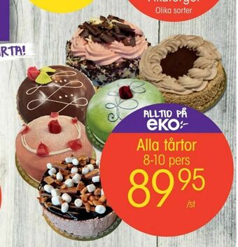 EKO Tårtor erbjuda