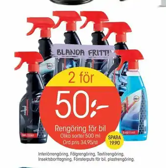 EKO Rengöring för bil erbjuda