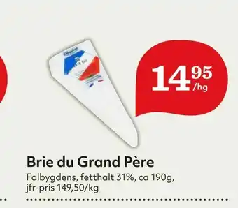 Hemköp Brie du Grand Père erbjuda