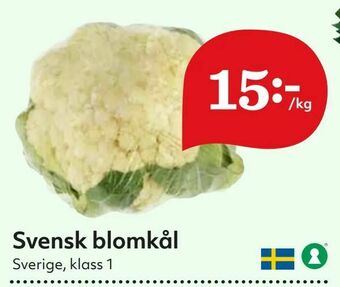 Hemköp Svensk blomkål erbjuda