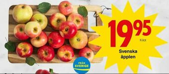 Matöppet Svenska äpplen erbjuda