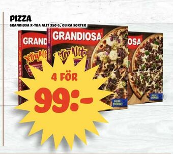 Nelins Pizza erbjuda