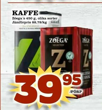 Nelins Kaffe erbjuda