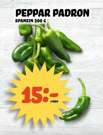 Peppar padron