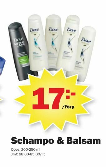 Pekås Schampo & Balsam erbjuda