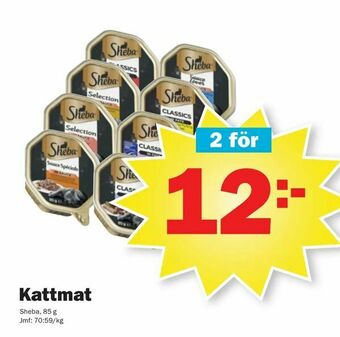 Pekås Kattmat erbjuda