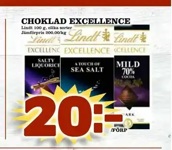 Prisma Mat Choklad excellence erbjuda