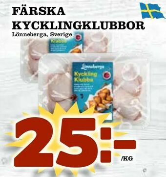 Prisma Mat Färska kycklingklubbor erbjuda