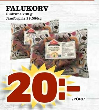 Prisma Mat Falukorv erbjuda