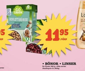 Prisma Mat Bönor • linser erbjuda